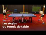 Les règles du Tennis de Table