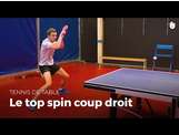 Top spin coup droit